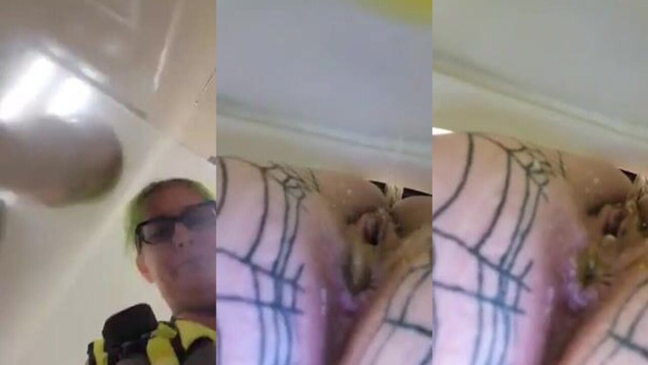 Watch as scat porn goes wild in this scat porn video with a scatty slut