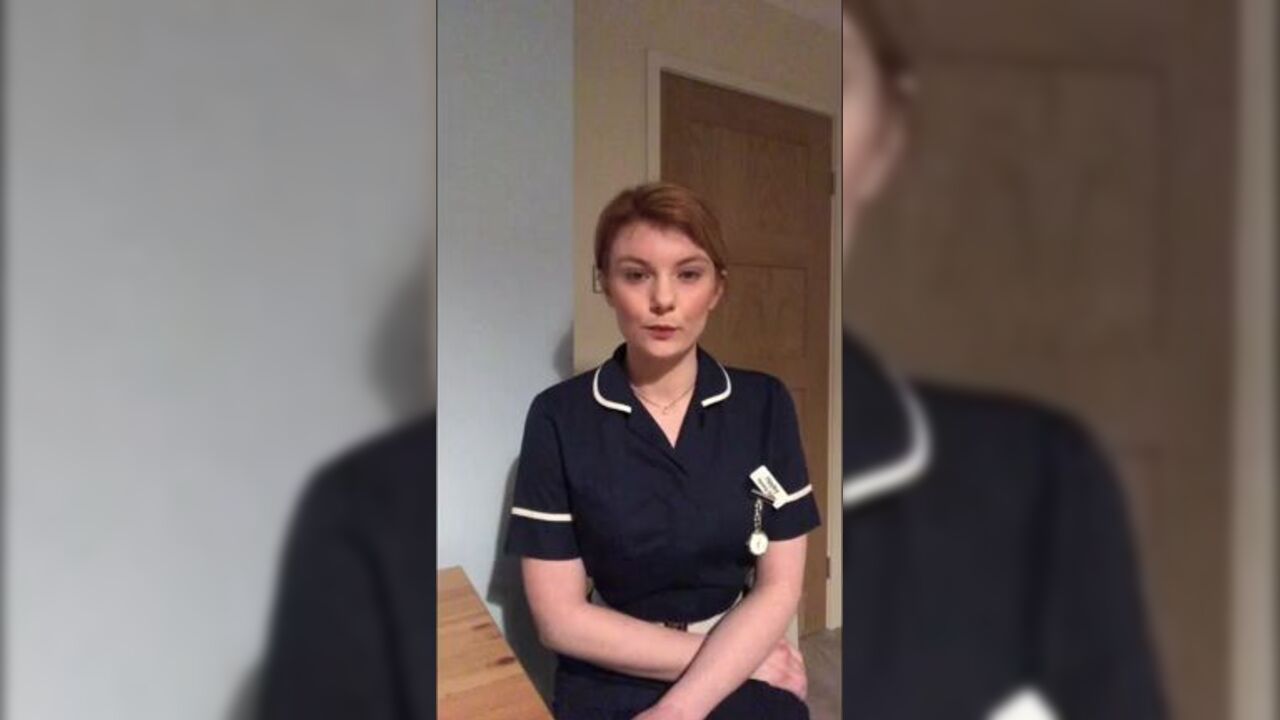 Hayley, the strict nurse, makes you eat her filth & scat in this sizzling video