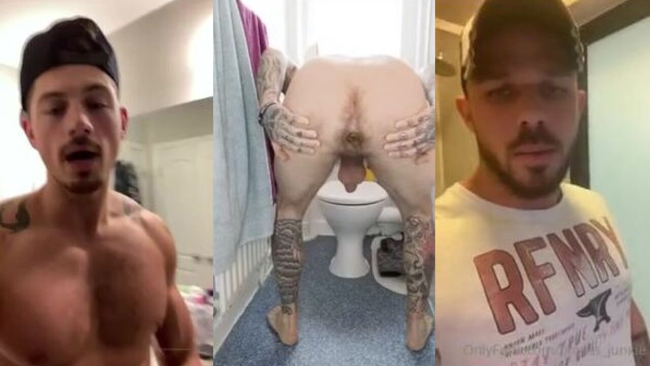 Alpha boys pee, farts, and shitting their way through hot seven-masturbation master video