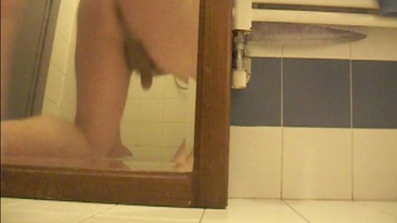 Get wet and wild with scat in the shower