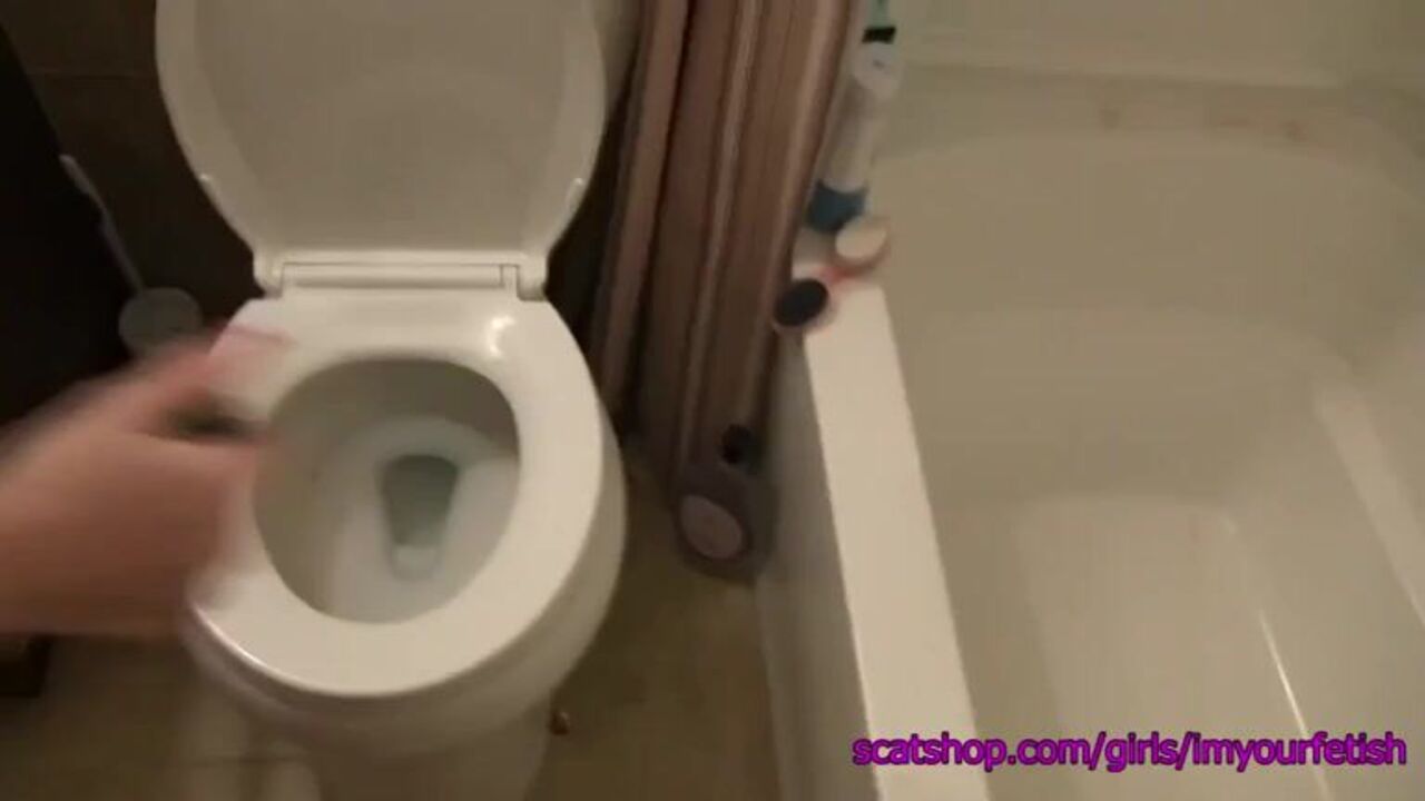 Watch how this scat slave gets back on her feet and ready to please in this hot video