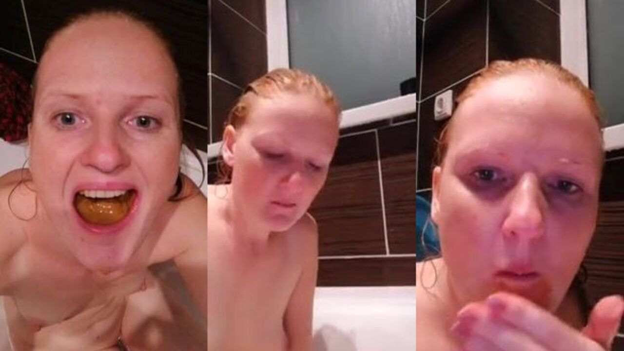 Watch these kinky scat women getting off in their own filth - POV video