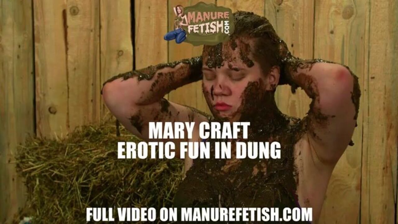 Mary Craft gets kinky with dung in scat porn video
