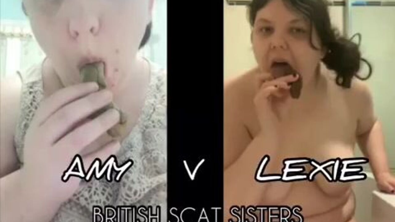 Double British scat compilation with scat babes in multiple positions