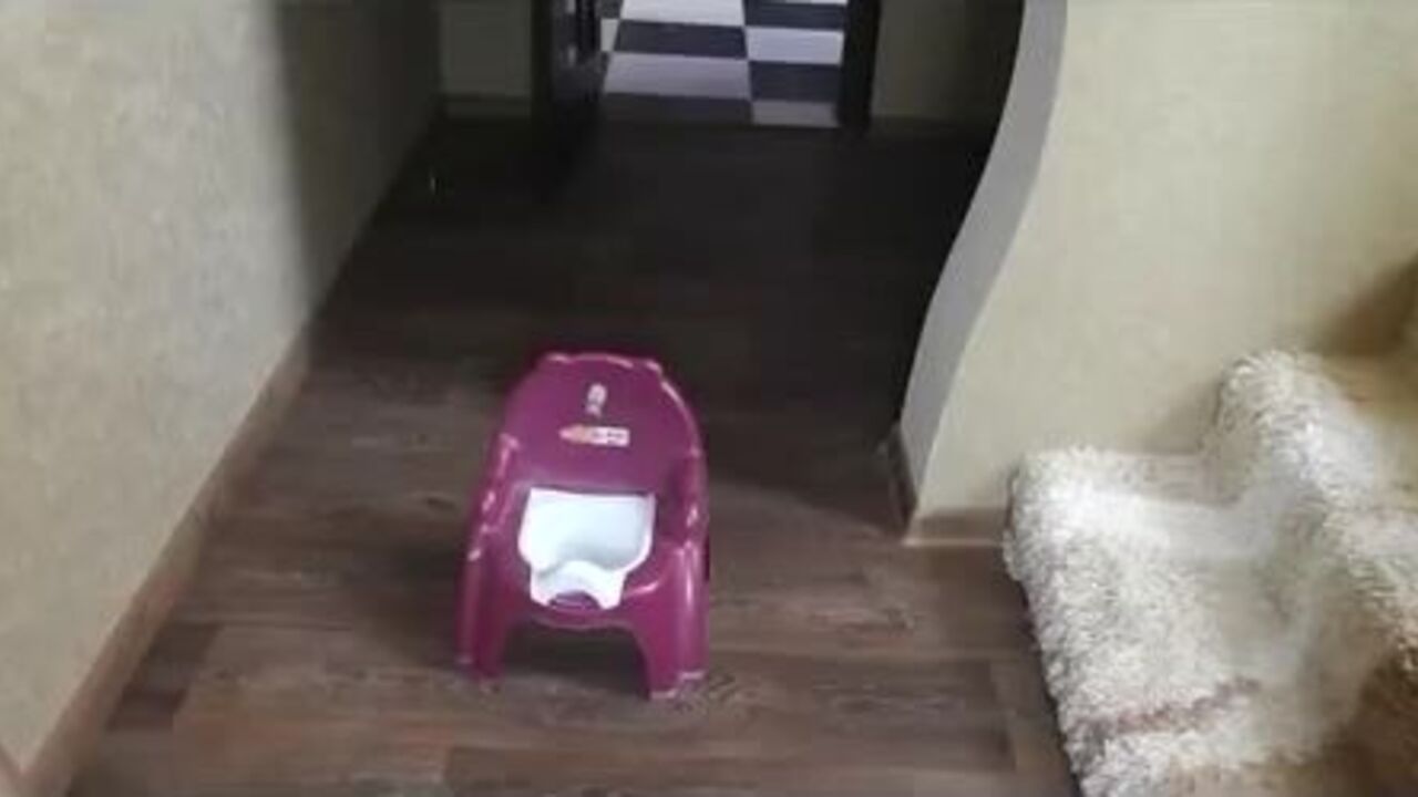 Naughty girl gets a messy surprise in her tight pussy