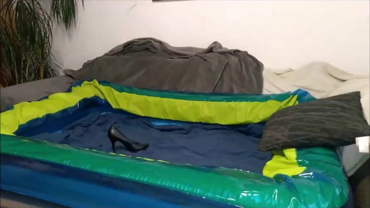 Kinky blonde girl in high heels gets scat and fucked hard