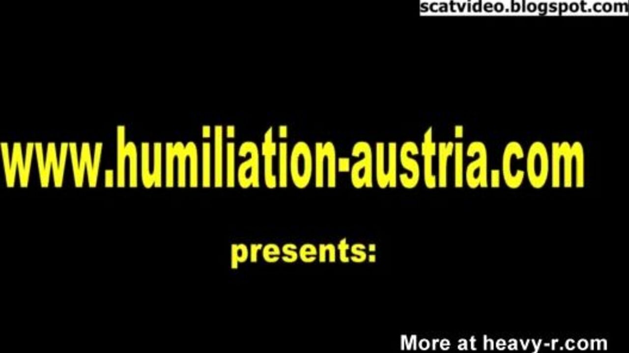 Watch this sissy get a hard pussy pounding and a load of jizz