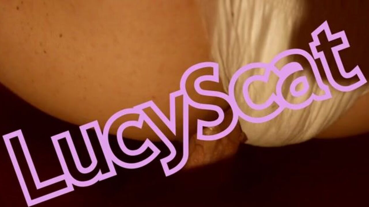 LucyScat gets a filthy surprise while wearing a diaper