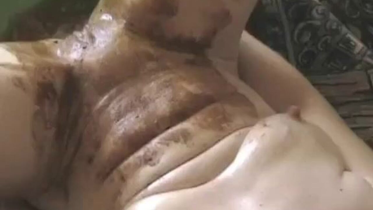 Watch this filthy slut get scat and get ready for more!