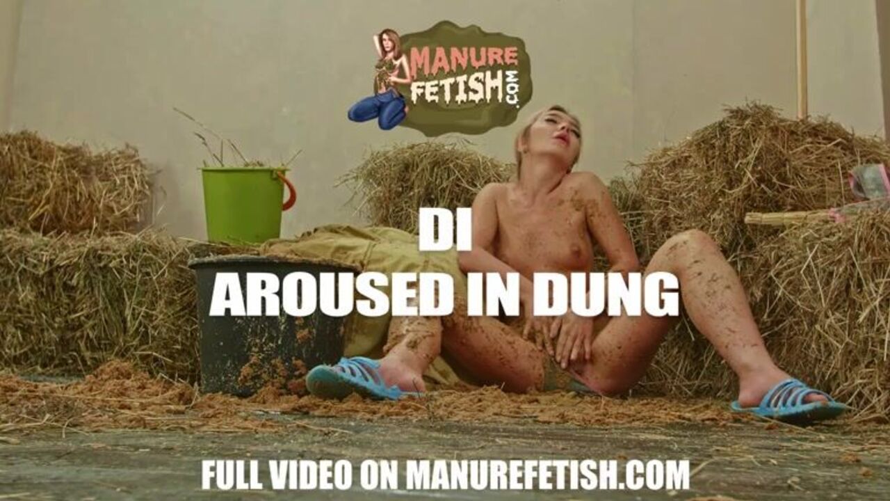 Watch Di Aroused in Dung get her scat drenched in golden jizz