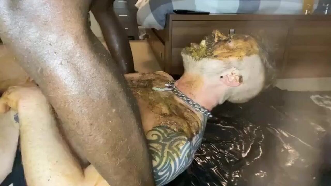 Nasty scat porn featuring filthy eating and fucking action