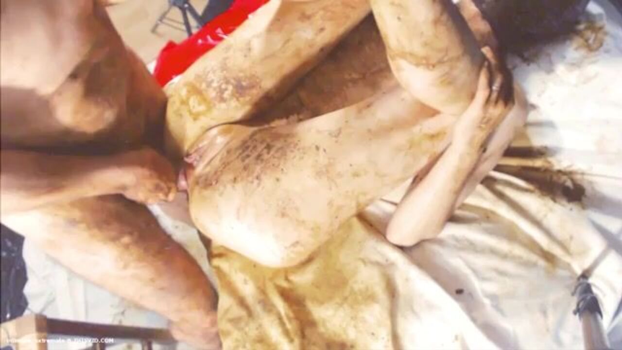 Pornstars scat in a wild scat porn video with a horny chick