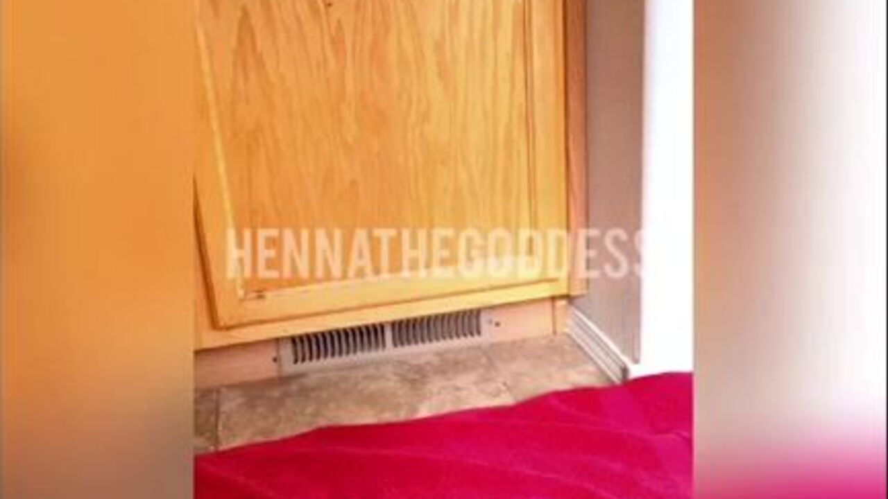 Watch this slim ebony girl get her scat wet and dirty in POV