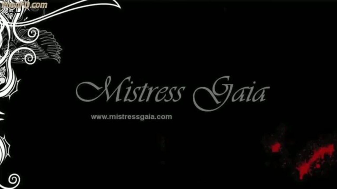 Mistress Gaia's scat slavegirl is being used as her personal slut in this poop porn video