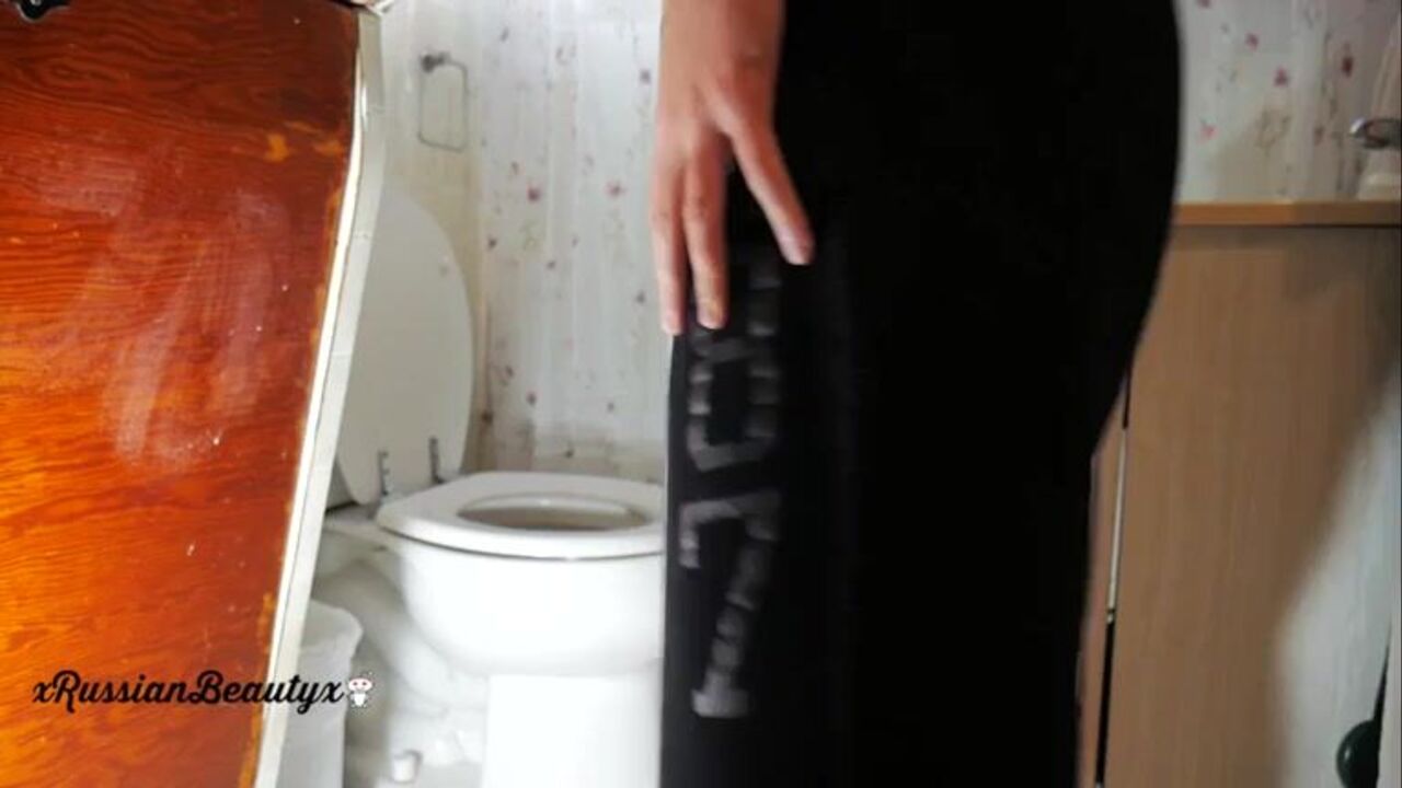 Watch this Russian slut get her scat wet and dirty in a wild pooped video