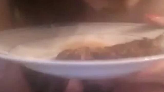 Shitting on plate and eating it Private