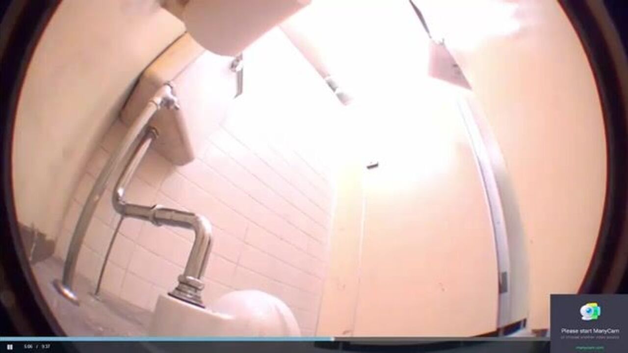 Asian toilet enema with scat porn: A scat porn video with two slaves getting constipated and shitting like crazy!