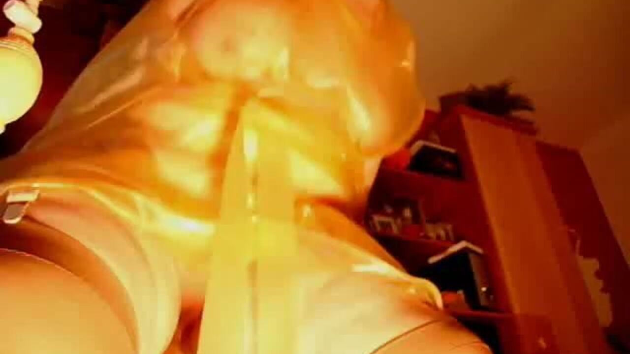 Watch this filthy slut get up close and personal with her scat, wearing a robe like a pro