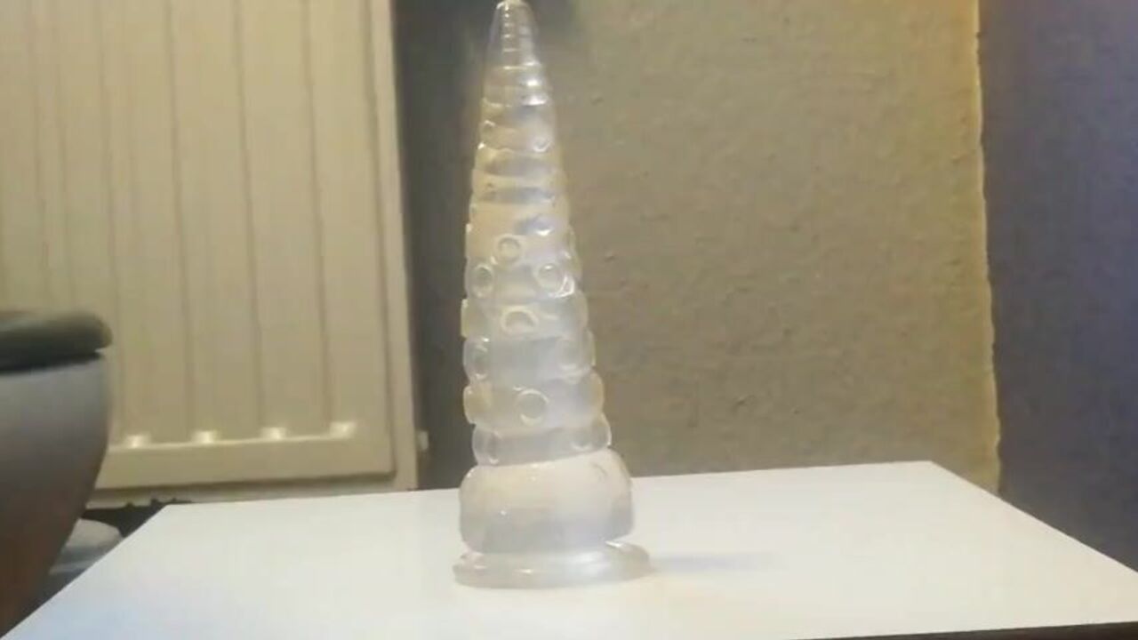 Dirty scat porn: Dildo play and wild dildo play with a hot dude