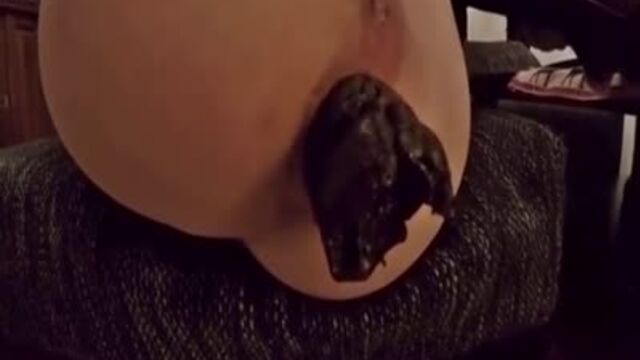 Girl Giving Birth To Monster Turd