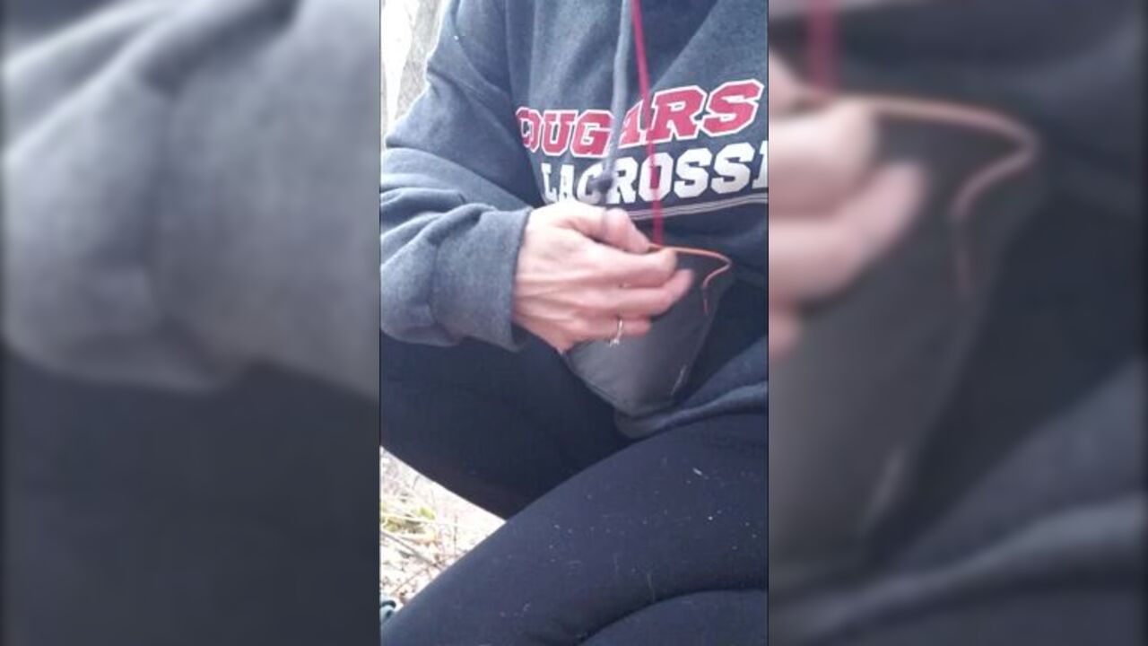 Watch as these filthy sluts stop for a piss-soaked scat during their race