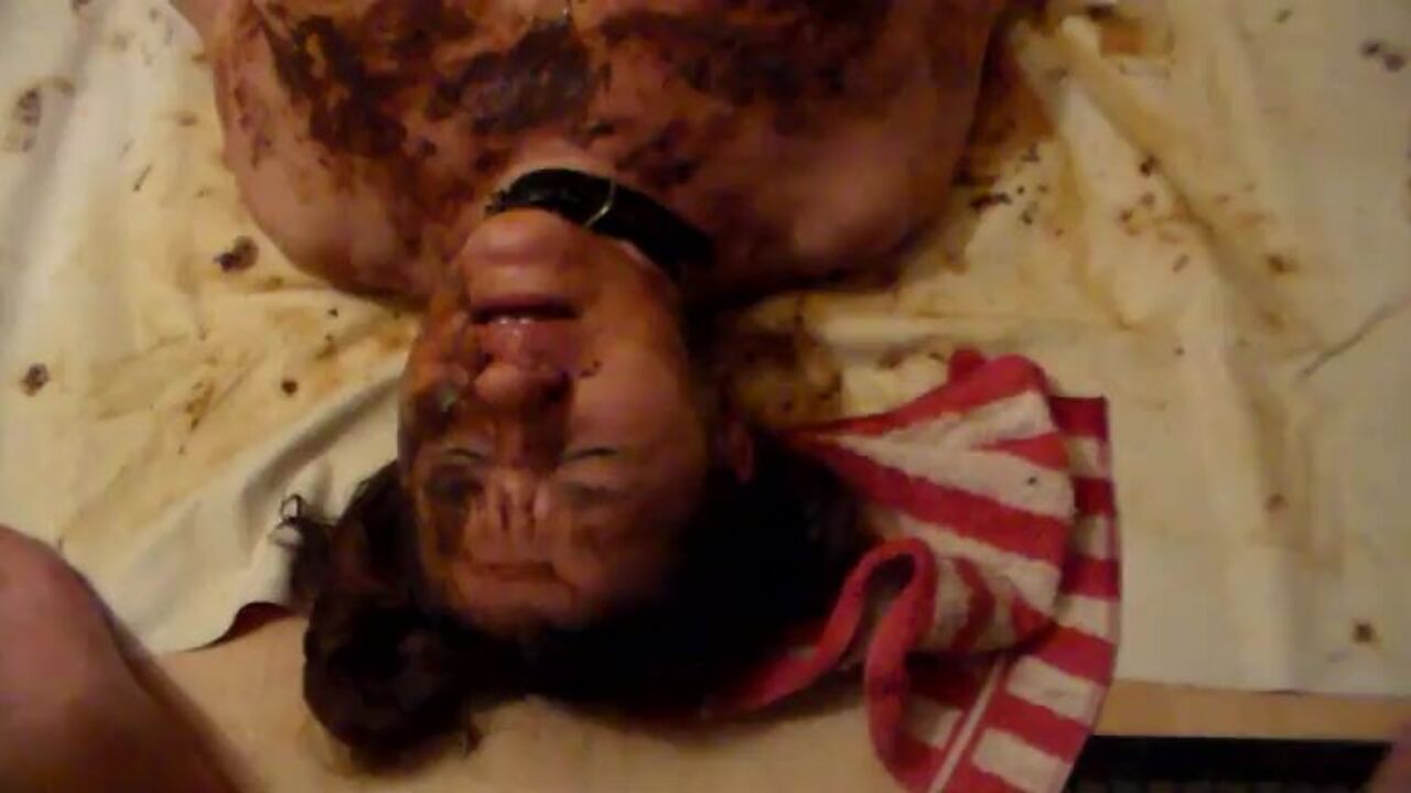 Nasty Elle & her friend get dirty with Mr. Fog's scat & fist in homemade anal video