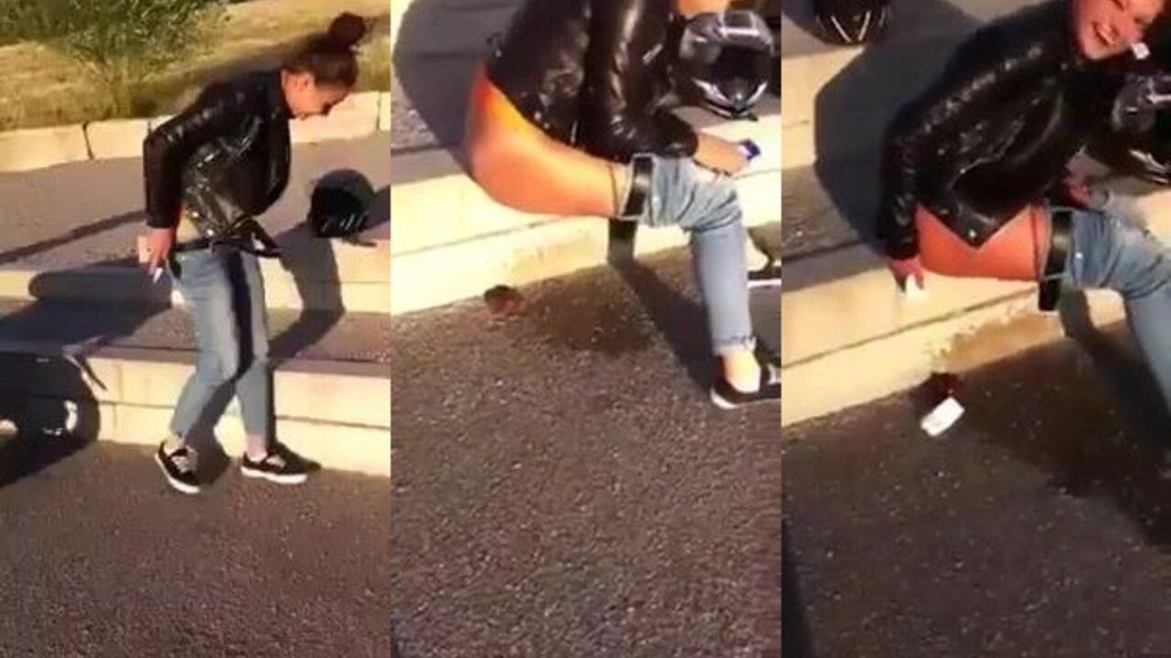 Wild outdoor scat play with scat girls and their pussies