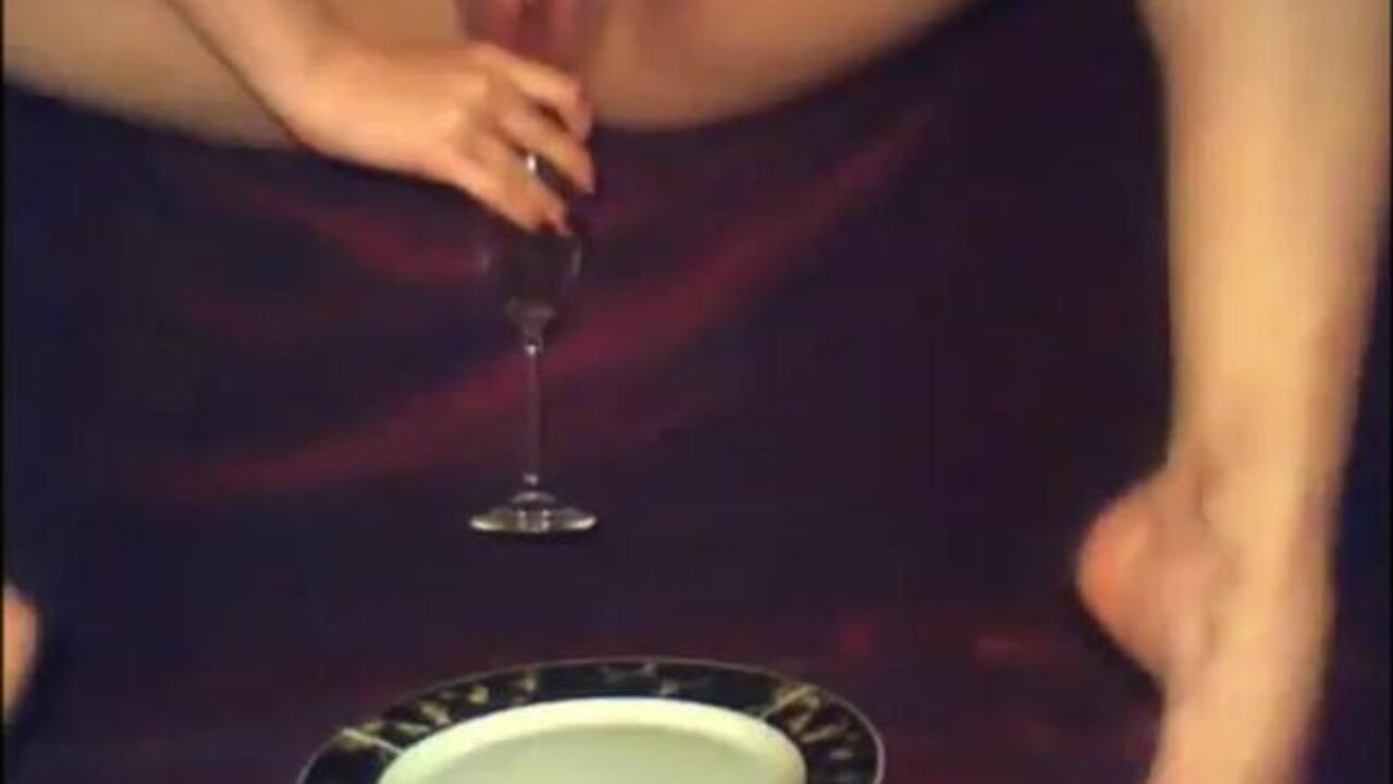 Watch this kinky slut prepare dinner with scat and piss, while her scat gets wet and wild