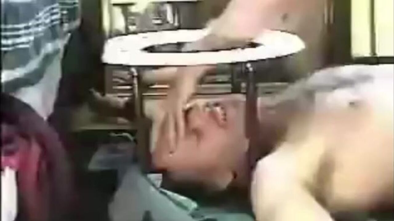 Dirty fag forces fed filth & piss in toilet, degrading him to a degraded faggot