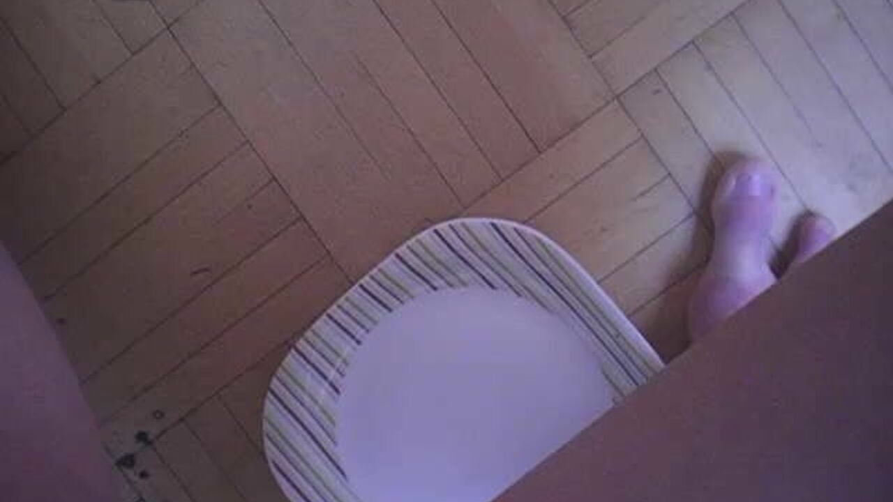 Watch this scat porn video with a filthy slut getting her pussy pooped and then swallowing it all