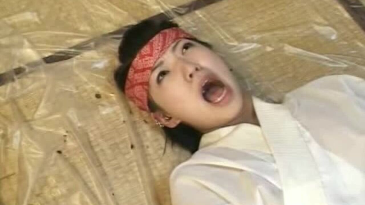 Get up close and personal with these filthy lesbian babes in scat play!