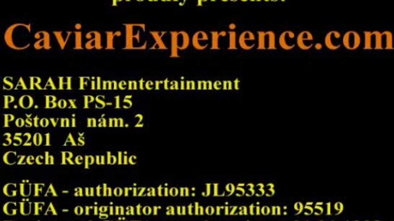 Caviar Experience Rare collection of scat and kaviar for your viewing pleasure