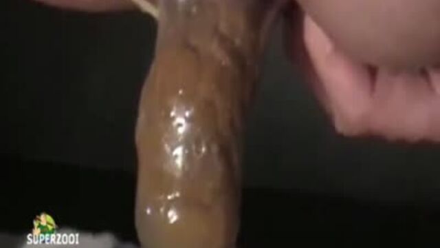 Shit Filled Condom Masturbation
