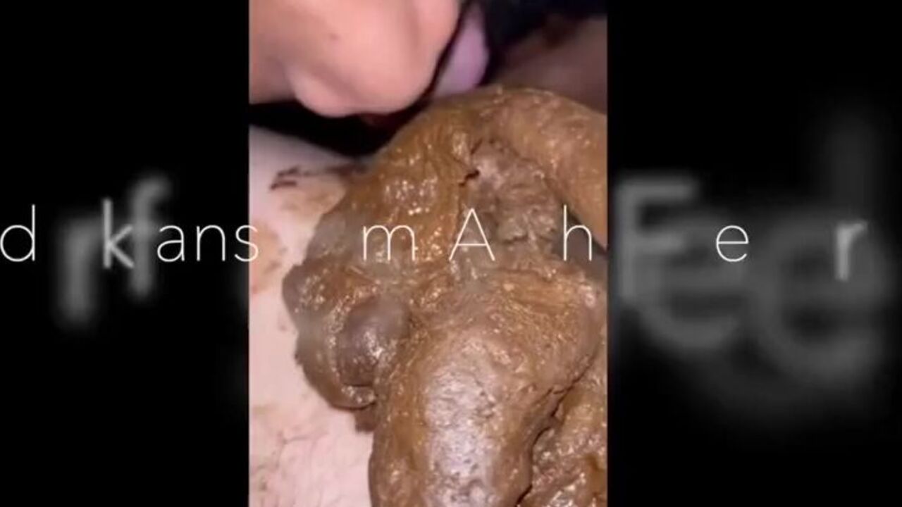 Watch this black dude devour my alpha's juicy load in the toilet