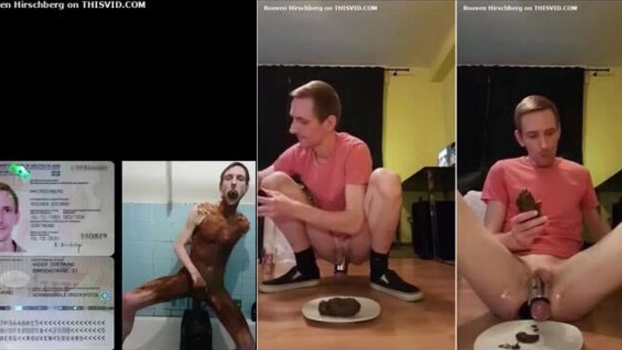 Watch this German slut get her ass stuffed with a hot load