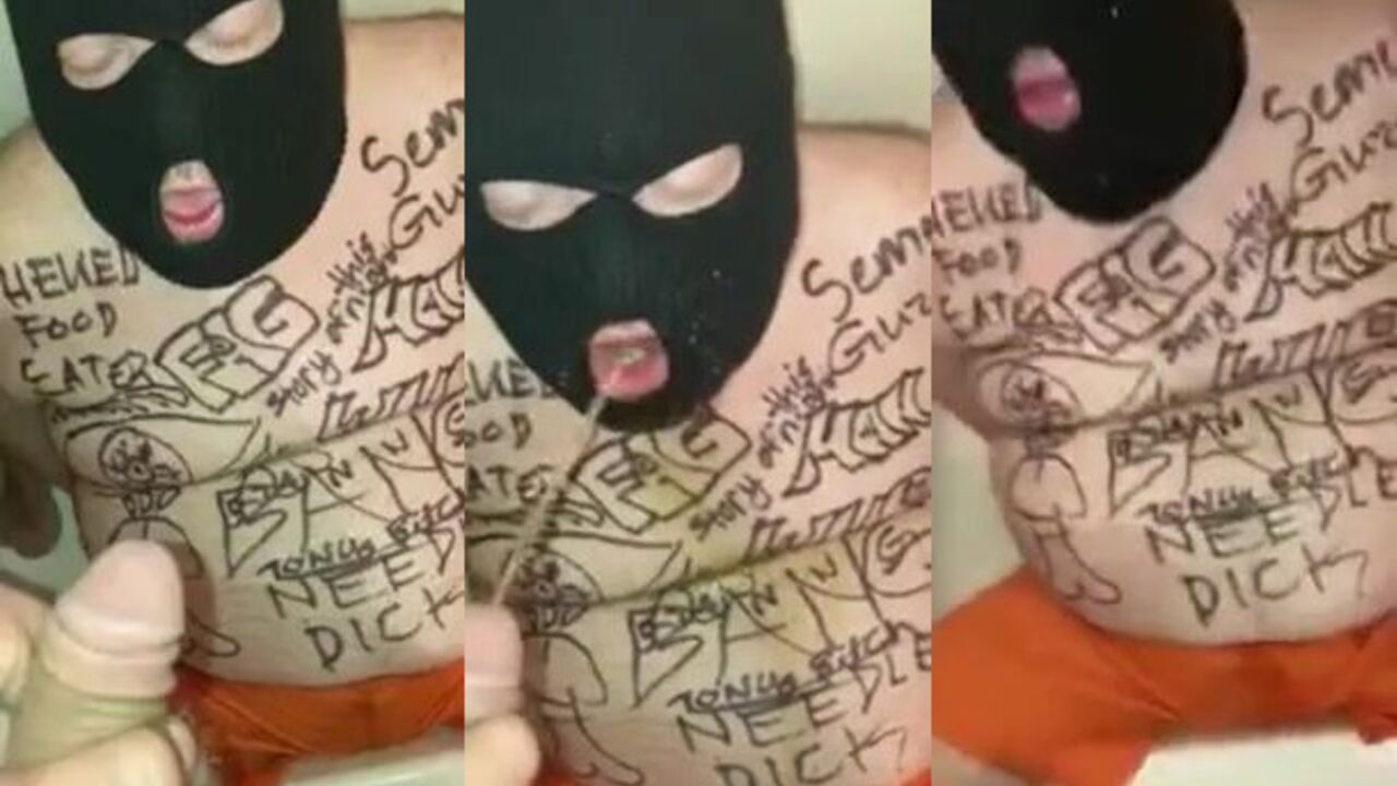 Watch this scat-loving jock humiliate his submissive in the toilet with his piss and watersports skills!