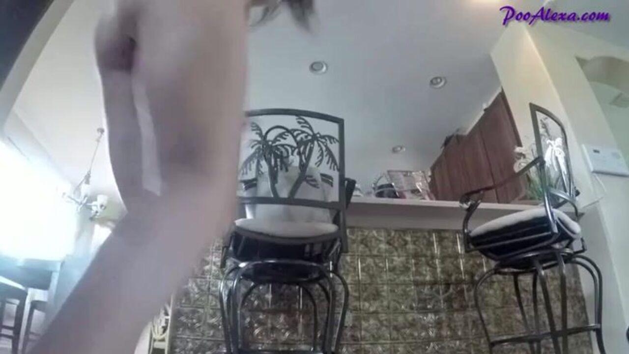 Explode! This horny scat slave gets off on getting her holes stuffed with warm pee