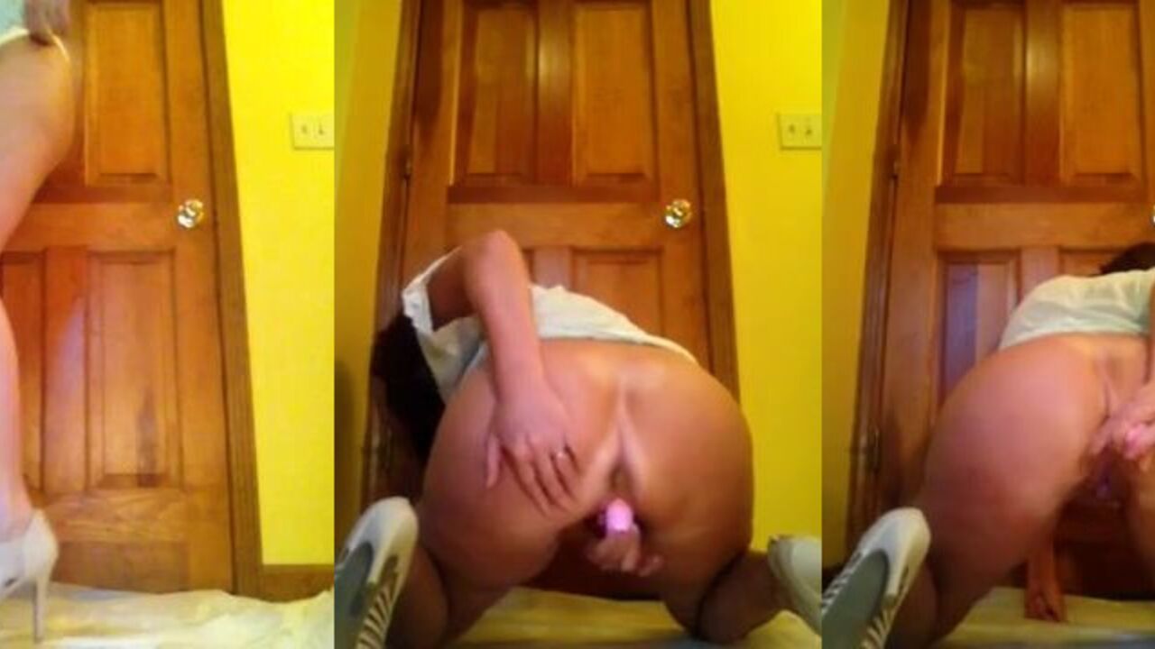 Watch this filthy video of a scatty slave getting her pussy and ass pooped out!