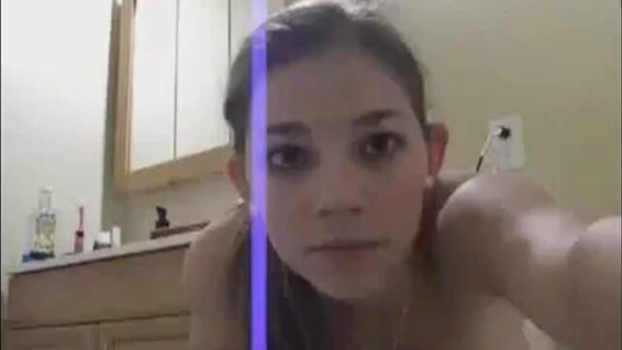 First time for some young girl to eat her own scat and swallow