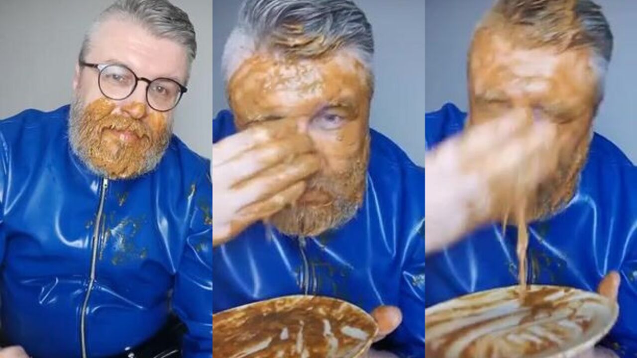 Kinky Diarrhea Play in PVC Jacket: Scat, Kaviar, Extreme, & Kinky!