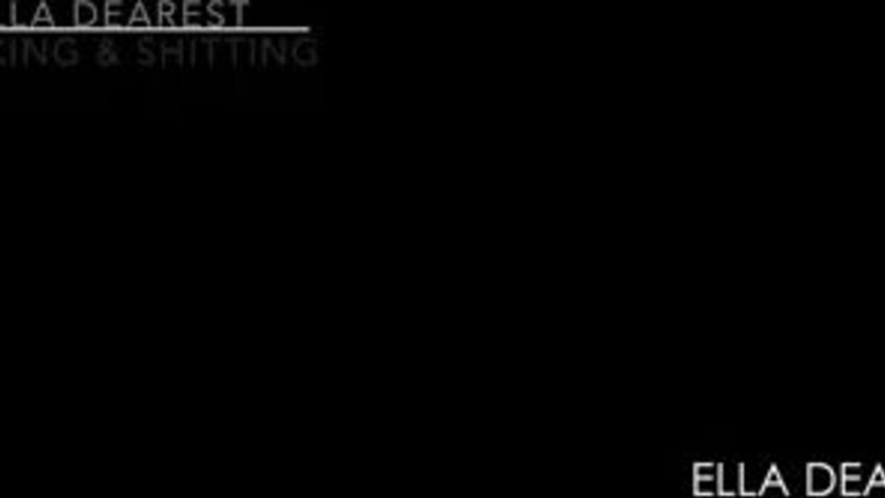 Watch this kinky slut get off on scat and filthy pee