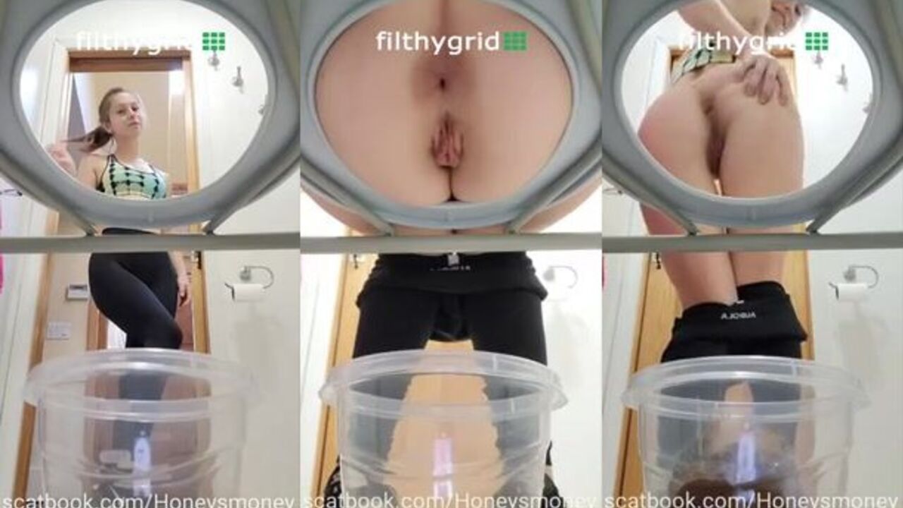 Watch these kinky scat babes getting off on peeing on the potty chair