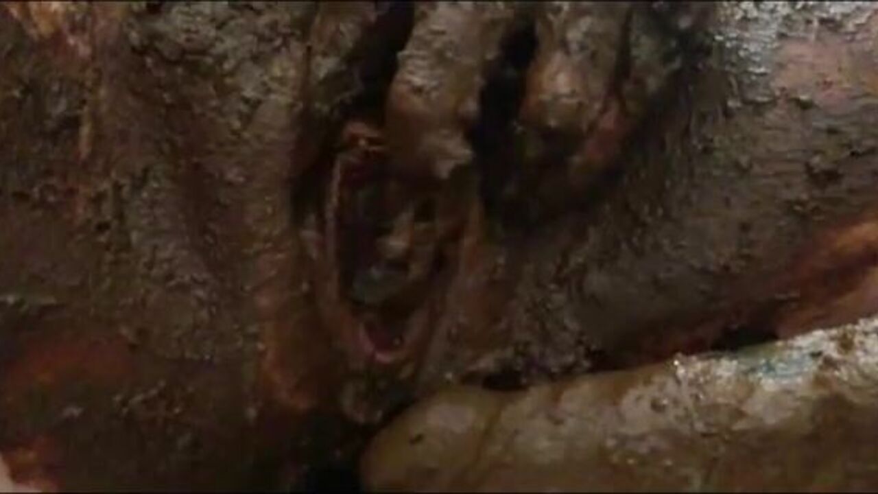 Watch this kinky scat slave get filled with a huge black toy and scat for days!