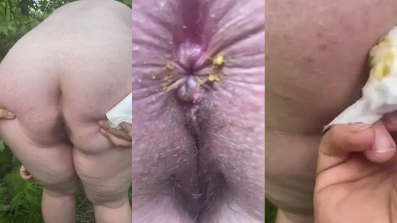 Get up close and personal with a filthy MILF's asshole - up close and personal!