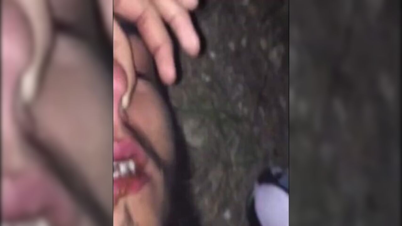 19yo boy tries to resist and takes a hard fuck in his mouth