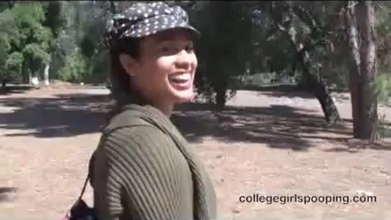 Watch Denver, the college girl, get her ebony scat pooped out in the great outdoors