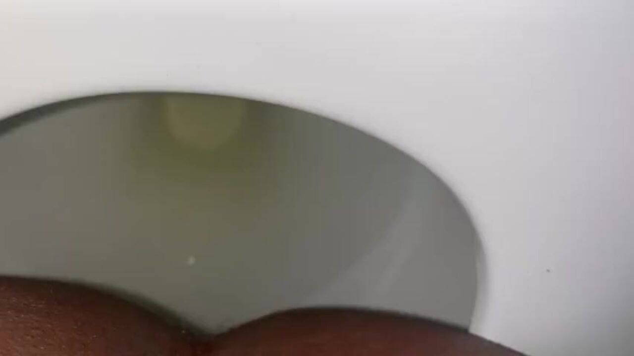 Watch this sexy ebony slut piss & scat in a steamy scene