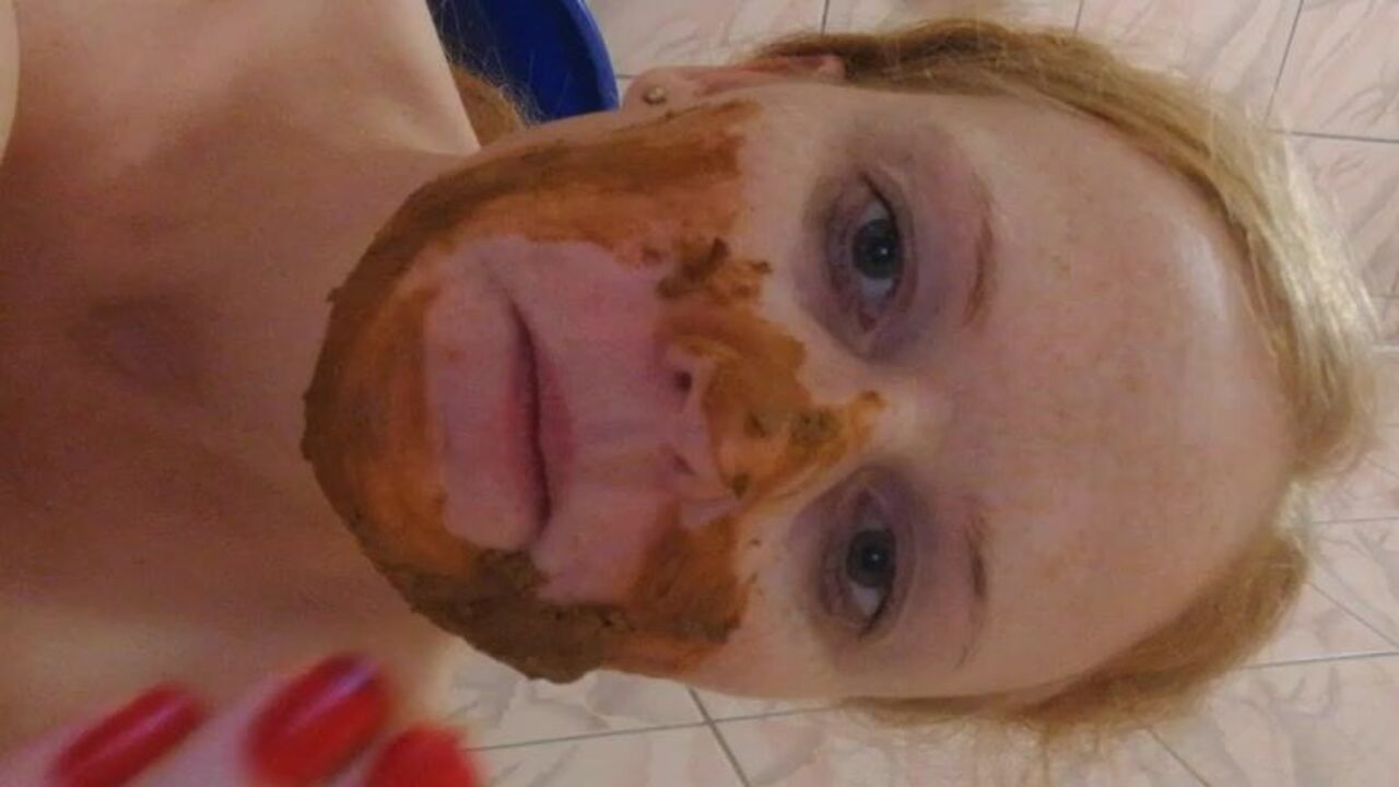 Watch this filthy video of a scatty slave getting her ass drilled hard in a scat porn video