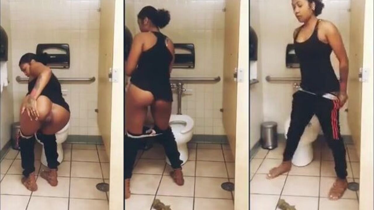 Watch this dark-skinned slut scat & load up like a pro in this hot video