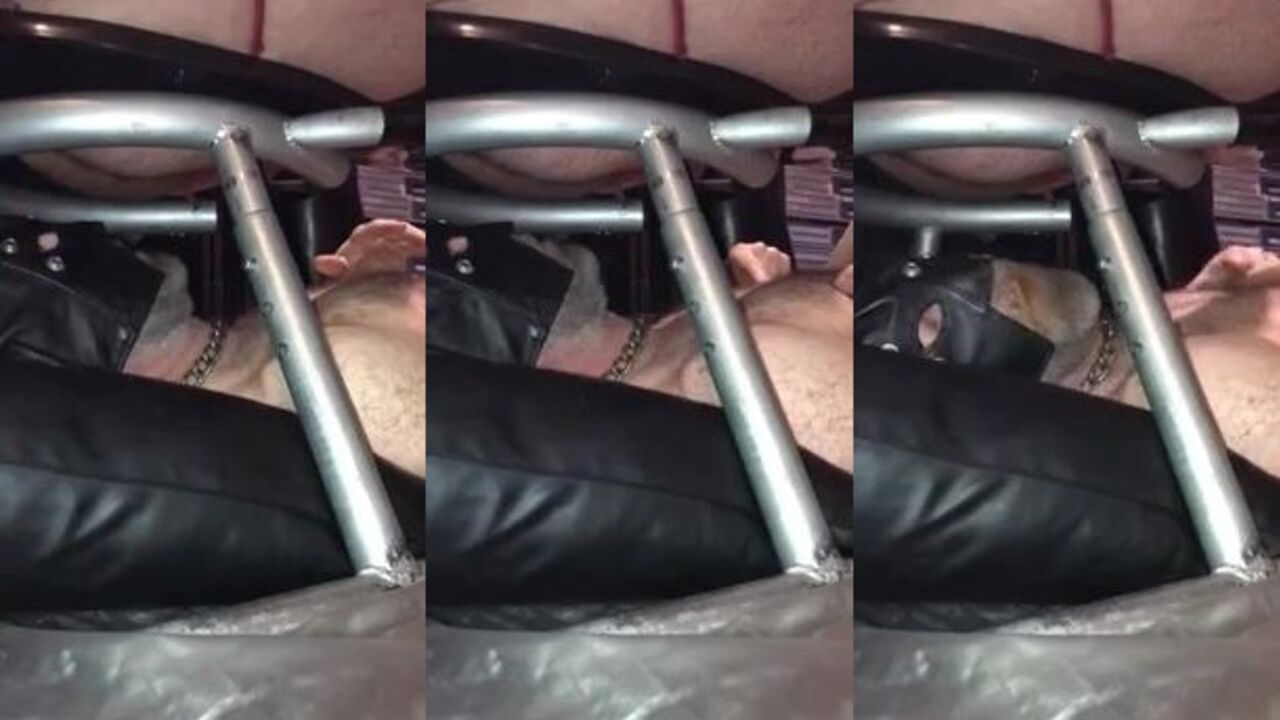 Young master gets a mouthful of pig's scat while masking himself